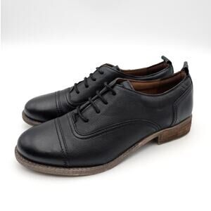Josef Seibel Sienna 85 Lace-Up Oxford Shoes Women's Black Size US10-10.5 EU41